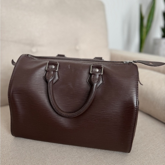 Louis Vuitton Speedy 25 Moka Brown Leather (Authentic) - Picture 3 of 16